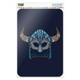 thumbnail image 1 of Nordic Viking Warrior Helmet with Horns Home Business Office Sign, 1 of 3