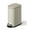 Beige, variant on 2.6 gal / 10 L Bathroom Trash Can with Lid, Slim Waterproof Garbage Can for Bedroom, Small Metal Step-on Trash Bin with Inner Bucket, Rear Handle, Soft Close Lid