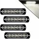 thumbnail image 1 of Lámpara intermitente y accesorios del motor 4 Uds. Luces estroboscópicas de emergencia ultrafinas de 6 LED, luces universales intermitentes de advertencia de baliza de peligro para vehículo, 1 of 5