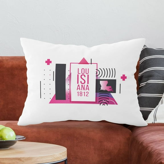 Personalized Louisiana Pillow Case