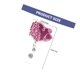thumbnail image 2 of Cute Badge Reel Retractable Badge Buckle for Nurses 3Pcs Pink Portable Holders, 2 of 4