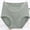 Green, variant on Womens Underwear 100% Cotton Underwear Women Plus Size Women's Panties High Waisted Lightweight Leak Proof Briefs