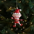 thumbnail image 1 of Christmas Tree Pendant Plastic Material Festival Ambiance Decoration Pendant Christmas Tree Window Decoration, 1 of 6
