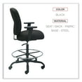 thumbnail image 3 of Alera Mota Series Big and Tall Stool, Supports Up to 450 lb, 28.74" to 32.67" Seat Height, Black, 3 of 9