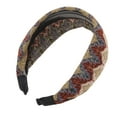 thumbnail image 4 of Unique Bargains 1 Pc Fashion Pattern Wide Headbands for Women Red, 4 of 6
