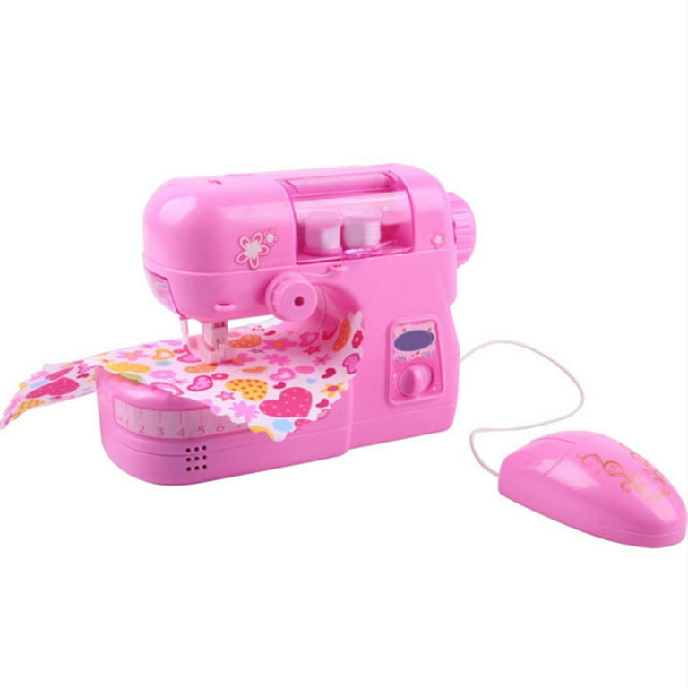  BORDSTRACT Sewing Machine for Kids, Portable Electric Mini Size Children  Sewing Machine Toy for Children 4 Aged and Up Educational Interesting Toy  Pretend Play : Toys & Games