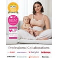 thumbnail image 4 of Momcozy Breast Pumps Hands Free Mobile Style | M6, Wearable Breastfeeding Pump Ideal Rhythm for More Milk, DoubleFit Flange More Fit & Discreet, 24mm, Volume Capacity 180ml. (Cozy Red, 2 Count), 4 of 8
