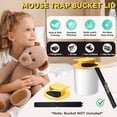 thumbnail image 2 of 4 PACK Mouse Trap Bucket- 5 Gallon Bucket Lid Mouse Rat Trap - Automatic Reset Flip and Slide Mouse Trap - Humane Mouse Rat Traps for Indoor Outdoor Use - Reusable Mouse Trap, 2 of 7