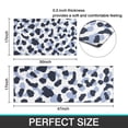 thumbnail image 7 of Blue and Dark Blue Leopard Pattern Kitchen Rugs Sets Of 2,Anti Fatigue Kitchen Mat Rugs Non Slip Washable,Decorative Kitchen Floor Mats for Kitchen,Sink,Laundry,17"x30"+17"x47", 7 of 7