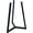 A, variant on Round Coffee Table Legs,Metal End Side Table Leg,Coffee Table Base Only | 16 Inch,Made of Hard Iron,3 Adjustment Pads,Stabilize The Table And Protect The Floor,Easy To Install,Satisfy Family DIY
