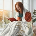thumbnail image 5 of Halloween Pumpkin Fall&nbsp;Throw&nbsp;Blanket for Couch Autumn Black Flannel Fall Decor Thanksgiving Gifts Kids Adult Soft Small Lightweight for Bed Sofa Summer Blanket 50x60 inch, 5 of 6