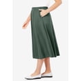 thumbnail image 4 of Woman Within Plus Size 7-Day Knit A-Line Skirt, 4 of 6