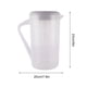 thumbnail image 3 of Jarra de plástico con filtro para café frío, té con leche y bebidas heladas | Colador integrado y escala de medición para una mezcla precisa | Uso comercial en cafeterías, tiendas y restaurantes, 3 of 5