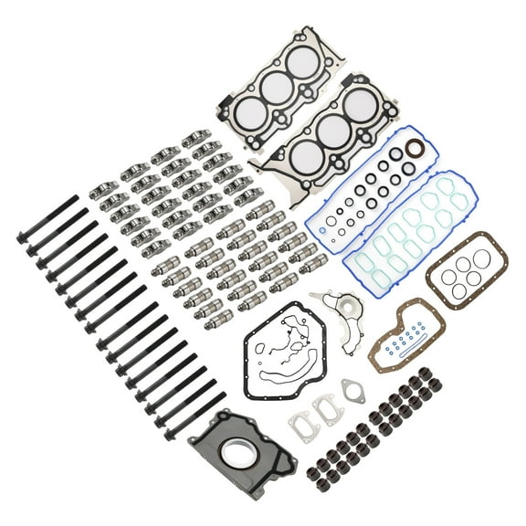 Rocker Arm Lifter Kit with Head Gasket for Chrysler 300 3.6L 2011-2016, 5184296AH