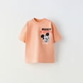 thumbnail image 1 of Camiseta de manga corta de dibujos animados para niños de 1 a 6 años, nuevo estilo de verano, disfraz de algodón para niñas, Camiseta con estampado del pato Donald, 1 of 5