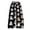Black, variant on Cute Womens Fall Pajamas Elastic Flannel Halloween PJs Women Wide Leg Pajama Pants Women Loose Fit, Black, XL
