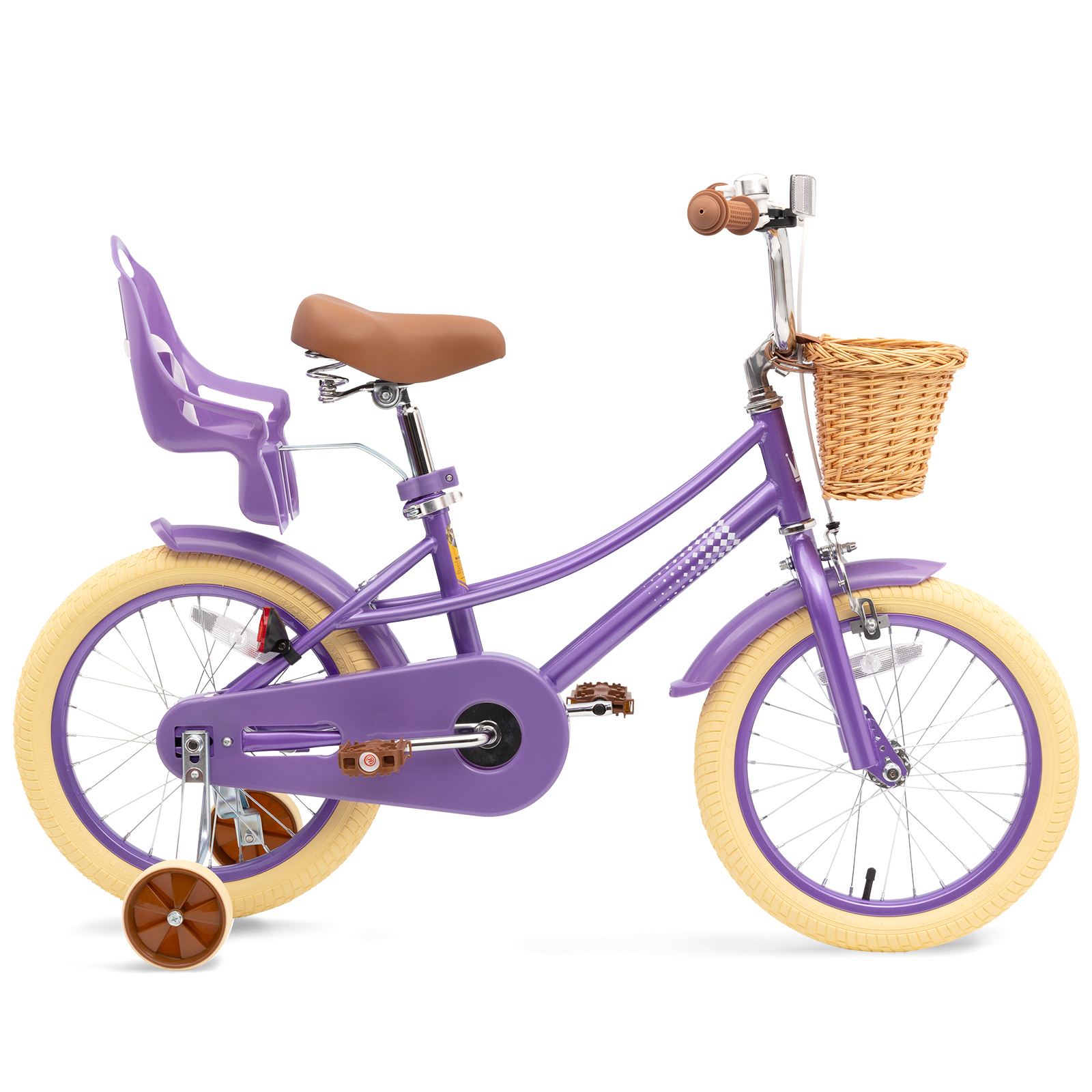 XJD Girls Bike with Training Wheels, 12-20 Inch photo 7