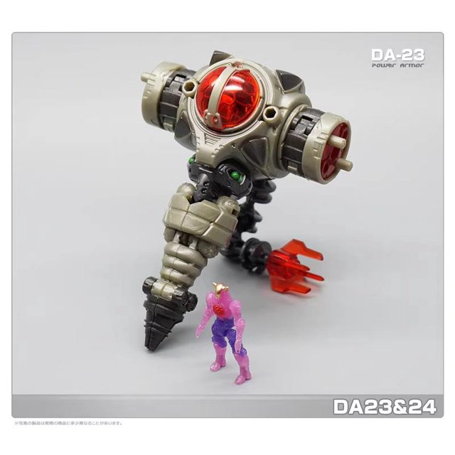 MFT Diaclone Powered-suit DA27 DA-27, transformable Power Suit, Black Mech Solider Lost Planet, figura de acción, modelo de colección, juguete Fivean unisex