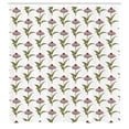 thumbnail image 3 of Ambesonne Coneflower Shower Curtain, Flourishing Garden Art, 69"Wx84"L, Multicolor, 3 of 5