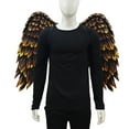 thumbnail image 2 of Non-Woven Fabric Angel Wings Suitable for Men and Women Decorative Festive Party Wings Halloween Cosplay Costumes Accessories, 2 of 6