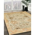 thumbnail image 3 of Ahgly Company Machine Washable Indoor Rectangle Abstract Gold Area Rugs, 6' x 9', 3 of 7