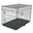 thumbnail image 2 of 48" Pet Kennel Cat Dog Folding Steel Crate Animal Playpen Wire Metal, 2 of 11
