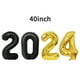 thumbnail image 4 of Globo digital de aluminio grande de 32 pulgadas y 40 pulgadas, traje de globo digital, decoración de Nochevieja para el día de Año Nuevo, 4 of 6