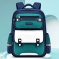 thumbnail image 1 of Veeogra Clearance!School Backpack,Bookbag,British Wind Load Reduction Cartoon Large Capacity Primary School Bags Ultra Light Design Fashion Trend,School Bags, 1 of 9