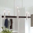 thumbnail image 2 of Livex Lighting - Helsinki - 6 Light Chandelier in Mid Century Modern Style -, 2 of 10