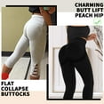 thumbnail image 3 of MISS MOLY High Waist Ruched Yoga Pants Workout Gym Booty Leggings Seamless Sports Running Tights for Women, 3 of 6
