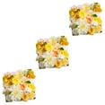thumbnail image 3 of Advancent Elegante ramo de flores artificiales para interior/exterior flores artificiales flores falsas bajo mantenimiento 23 nuevo estilo LH005 Type1 NO1, 3 of 6