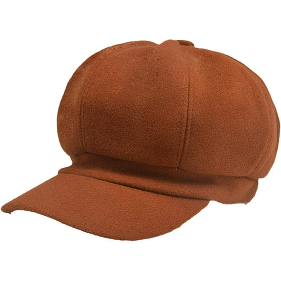 CoCopeaunts Newsboy Cap Women Gatsby Cap Octagonal Baker Peaked Beret Driving Hat Female Hats Painter Tour Cap Winter Hat