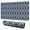 Navy Blue Geometric, variant on Long Mouse Pads for Desk,Orange Ethnic Rhombus Pattern Desk Mats on Top Of Desks, Desk Mouse Pad Extra Large with 3mm Non-Slip Base and Stitched Edge for Gaming,Office,Work,Home 47.3"x23.6"