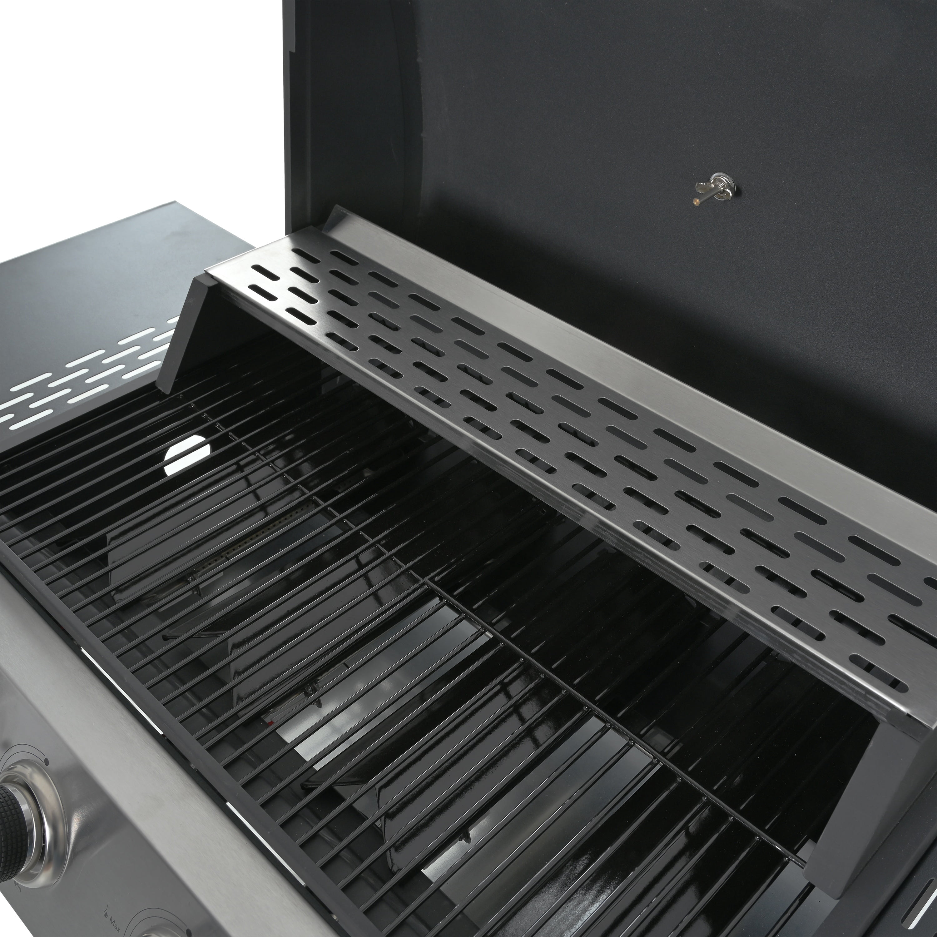 4 Burner Propane Gas Grill, Barbecue Grill , Stainless Steel