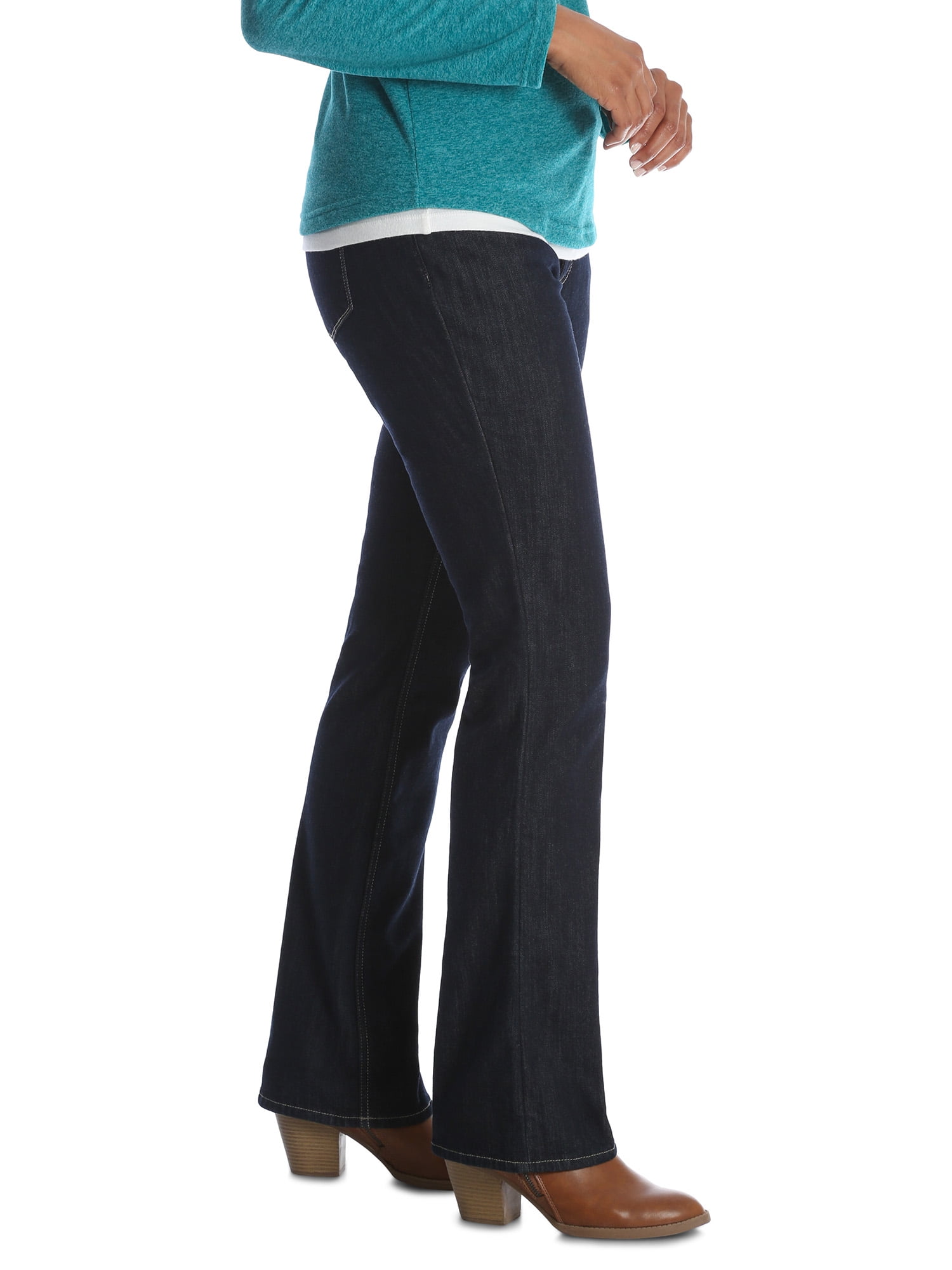 lee riders fleece lined bootcut jean