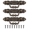 thumbnail image 3 of 6 Sets  Antique Drawer Handles Wardrobe Decorative Handles Furniture Pull Handle, 3 of 8
