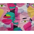 thumbnail image 5 of oneOone Polyester Spandex Medium Pink Fabric Abstracts Sewing Craft Projects Fabric Prints By Yard 56 Inch Wide, 5 of 6