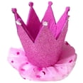 thumbnail image 5 of FVDPWYE Party Hat Photo Props Kids Gifts Birthday caps Party Costume Rose red, 5 of 6