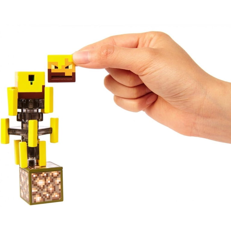 Minecraft Comic Maker Blaze Action Figure with Swappable Faces