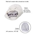 thumbnail image 5 of Hair Wrap Bonnet Silk Lined Night Sleep Cap , Hair Wraps for Sleeping Hat Gift Women Mom Wife Mother Grandma, 5 of 6