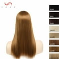 thumbnail image 3 of SEGO Clip in Hair Topper for Women with Wispy Thin Air Bangs Hairpiece for Loss Thinning Hair, 3 of 6