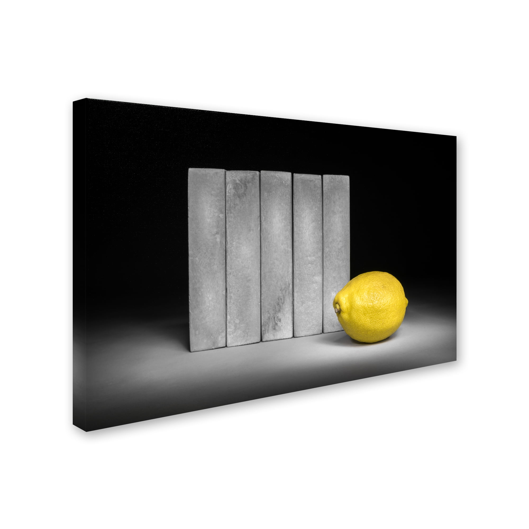 Trademark Fine Art 'Yellow' Canvas Art by Christophe Verot