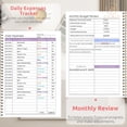 thumbnail image 6 of CTCMSP Hardcover Budget Planner-Monthly Budget Book with Expense Tracker Spiral Notebook,Undated 12 Month Bill Organizer & Finance Planner to Manage Your Money, 6 of 9
