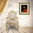 thumbnail image 3 of Bloch, Carl 12x14 Gold Ornate Wood Framed with Double Matting Museum Art Print Titled - Christ with Thorns, 3 of 4