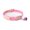 Pink, variant on Pentagram & Reflective Cat Collar with Bell Basic Dog Cat Collar Buckle Adjustable Polyester Cat Dog Collar or Seatbelts