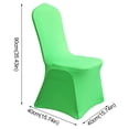 thumbnail image 3 of High-end Dining Chair Cover Wedding Party Decoration All-inclusive One-piece Spandex White Chair Cover Elastic Chair Cover Buy 2 Save 10%, 3 of 3