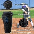 thumbnail image 4 of Youper Pantalones cortos deslizantes de softbol clásicos para mujer, pantalones cortos deslizantes acolchados de compresión (negro, XS), 4 of 5