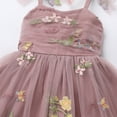 thumbnail image 6 of IDOPIP Toddler Baby Girls Tutu Dress Birthday Party Princess Dresses Floral Sequin Tulle Sundress, 6 of 8