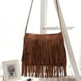 thumbnail image 6 of MRLESS Fringe Crossbody Shoulder Bag Tassel Messenger Bag Fashionable Western Fringe Purse, 6 of 7