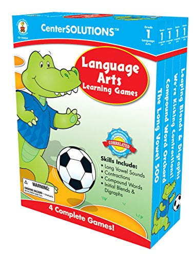 Carson-Dellosa Publishing Language Arts Learning Games, Grade 1 ...